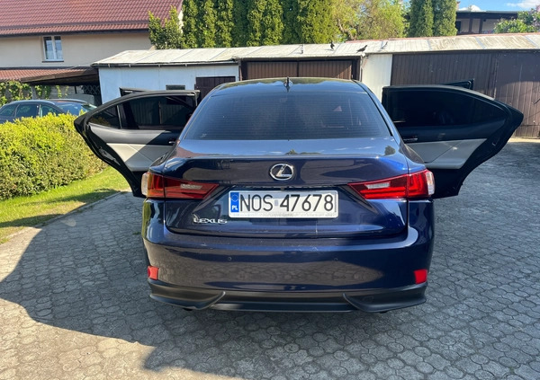 Lexus IS cena 65000 przebieg: 66000, rok produkcji 2014 z Ostróda małe 29